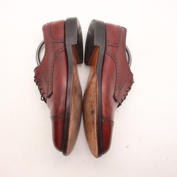 Allen Edmonds Lexington Shoes Men\'s Size 10 D Burgundy Leather Oxford Dress main image 9
